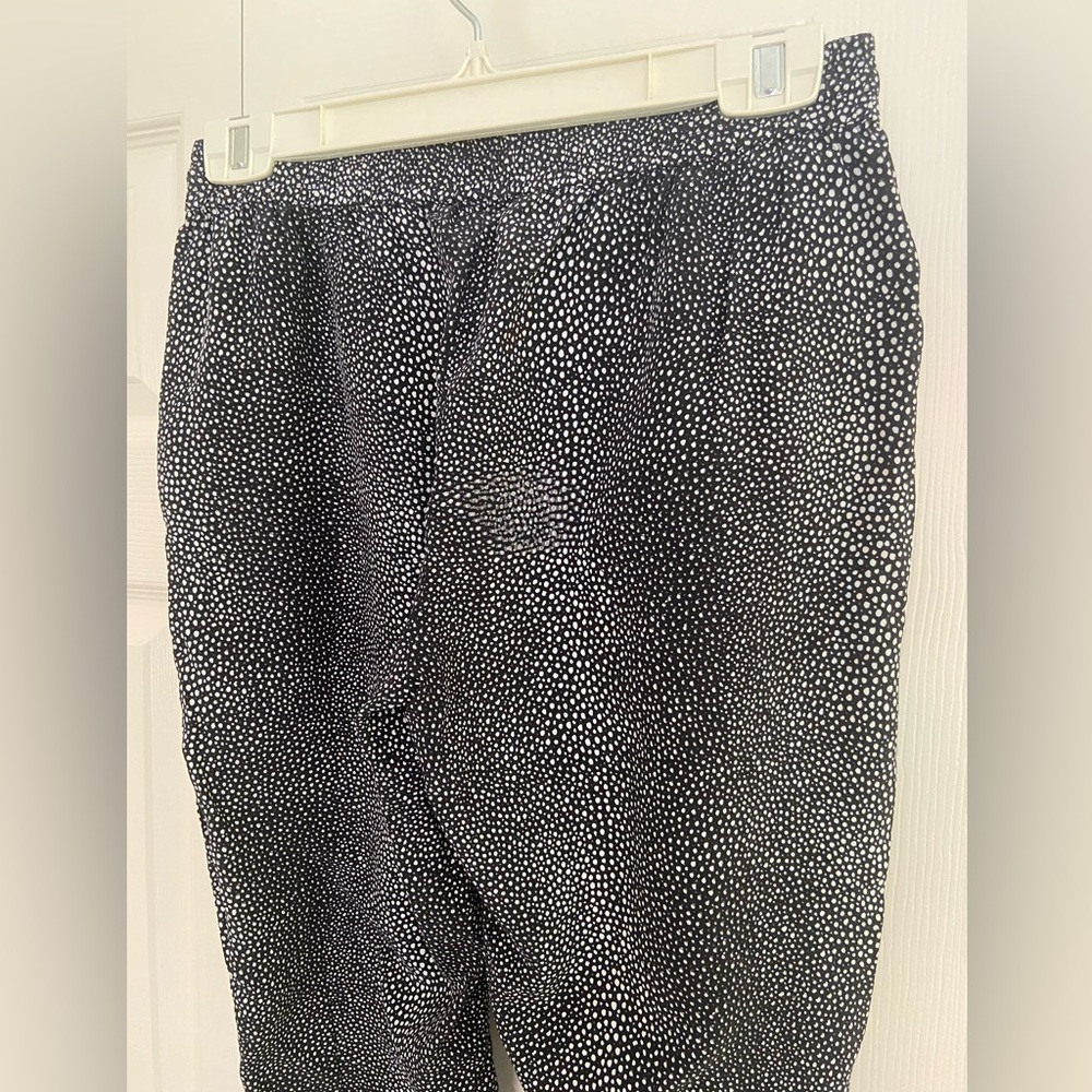 Joie silk pants. Size XS. Elastic waist with drawstring and pockets. - Picture 5 of 6